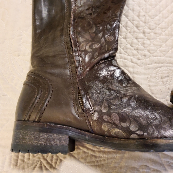 Felmini Designer Leather Boots 7 - Picture 3 of 11
